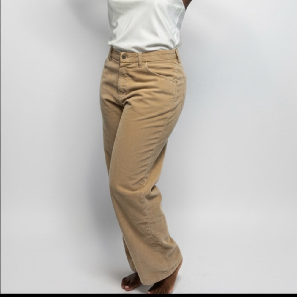Juniors Tan Corduroy Pants